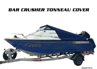 Blue Bar Crusher 535c boat cover